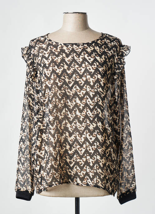Blouse noir GEISHA pour femme