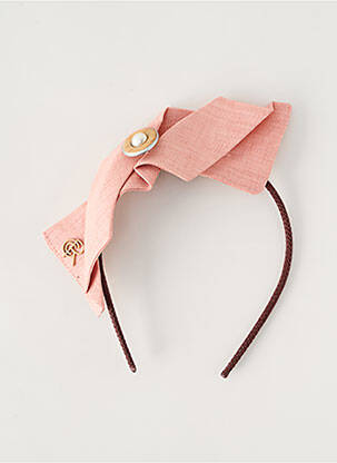 Accessoire pour cheveux serre-tête rose CELINE ROBERT femme
