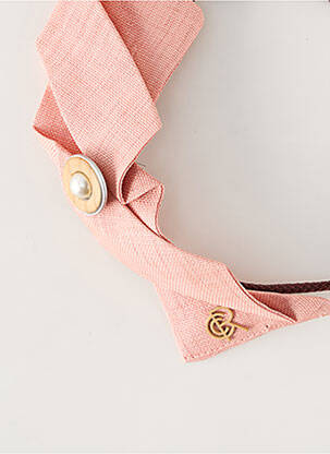 Accessoire pour cheveux serre-tête rose CELINE ROBERT femme