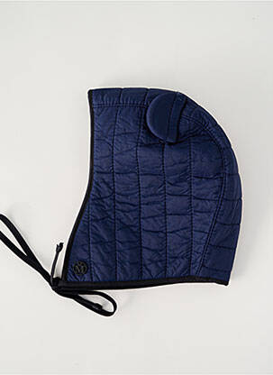 Bonnet bleu MAISON MICHEL femme