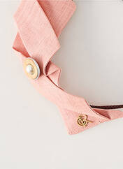 Accessoire pour cheveux rose CELINE ROBERT pour femme seconde vue