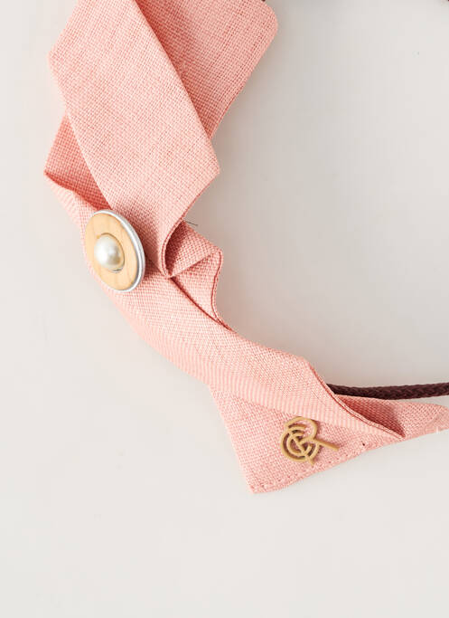 Accessoire pour cheveux serre-tête rose CELINE ROBERT femme