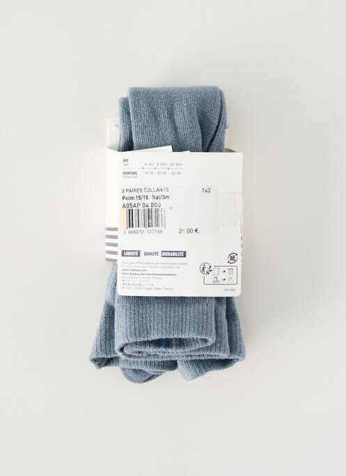 Collants gris PETIT BATEAU pour fille