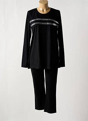 Pyjama noir POMM'POIRE pour femme