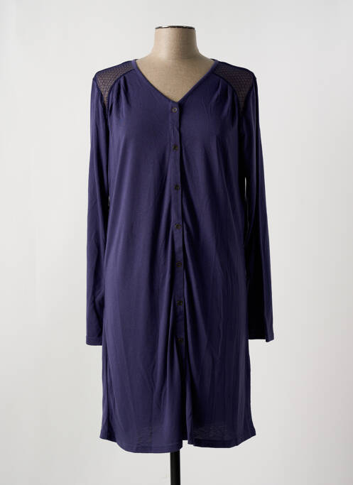 Chemise de nuit bleu POMM'POIRE pour femme