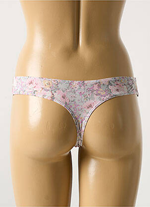 String tissage popeline rose SASSA femme