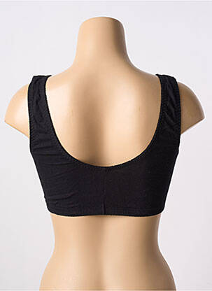 Soutien-gorge sans armature brassieres noir BLANCHEPORTE femme