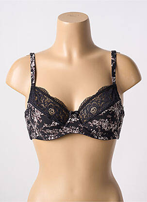 Soutien-gorge haut soutien-gorge emboitant haut soutien-gorge emboitant noir SASSA femme