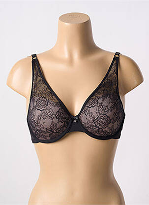 Soutien-gorge haut soutien-gorge moulé haut soutien-gorge moulé noir SASSA femme