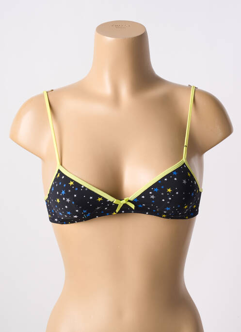 Soutien-gorge sans armature haut soutien-gorge moulé noir STEFFY femme