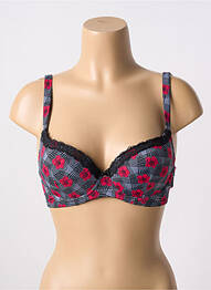 Soutien-gorge haut soutien-gorge moulé haut soutien-gorge moulé gris SASSA femme