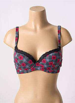 Soutien-gorge haut soutien-gorge moulé haut soutien-gorge moulé gris SASSA femme