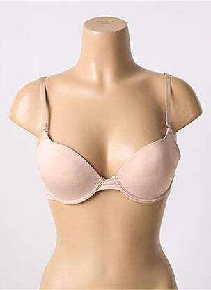 Soutien-gorge haut soutien-gorge moulé haut soutien-gorge moulé beige POMM'POIRE femme