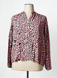 Blouse manches longues manches longues rose JULIE GUERLANDE femme