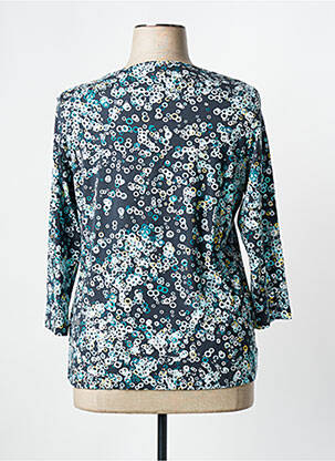 T-shirt manches 3/4 manches 3/4 bleu RABE femme