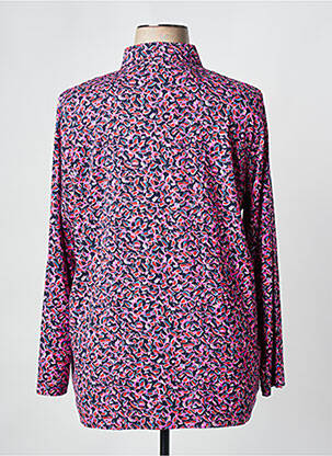 Polo manches longues manches longues rose RABE femme