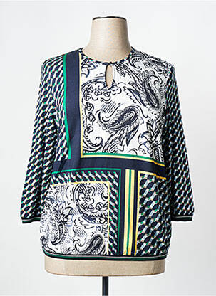 T-shirt manches 3/4 manches 3/4 noir THOMAS RABE femme