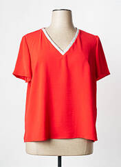 Blouse rouge TINTA STYLE pour femme seconde vue