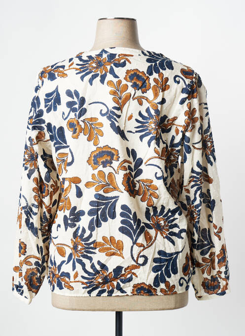 Blouse beige JULIE GUERLANDE pour femme