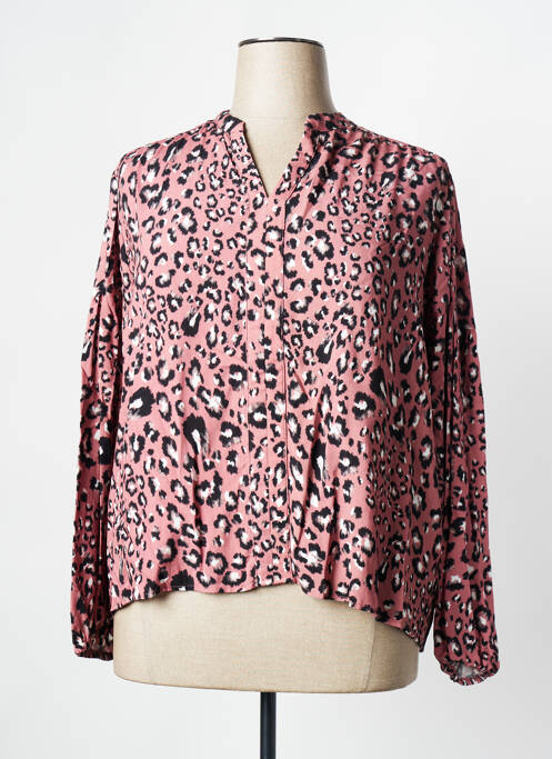 Blouse rose JULIE GUERLANDE pour femme