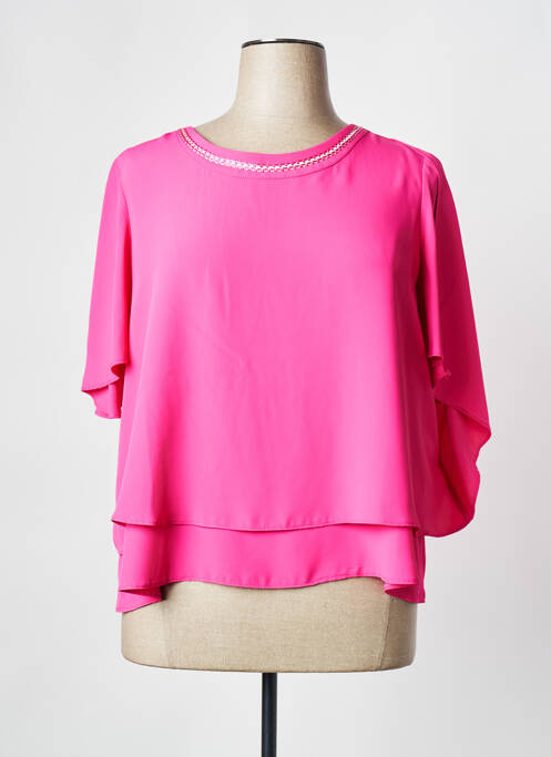 Blouse rose TINTA STYLE pour femme