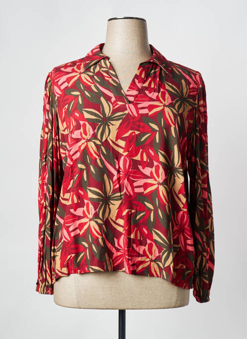 Blouse rouge JULIE GUERLANDE pour femme