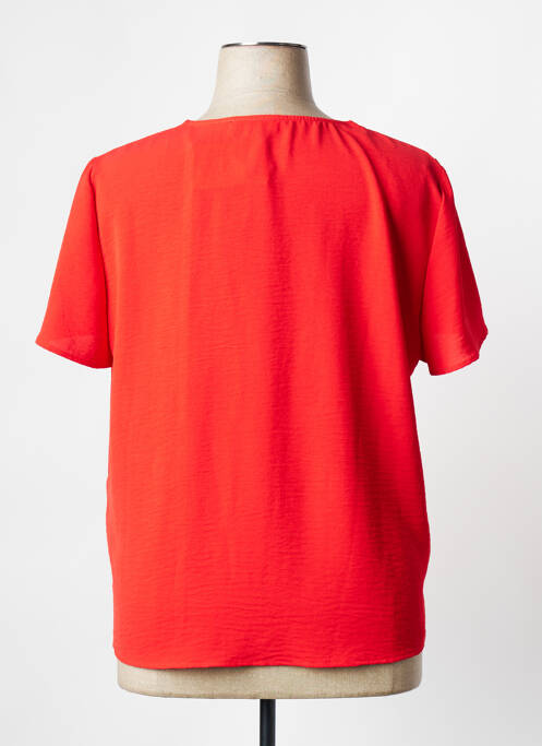 Blouse rouge TINTA STYLE pour femme