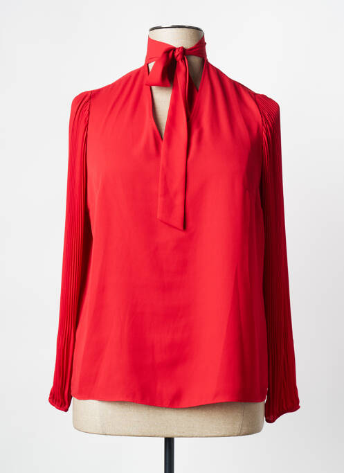 Blouse rouge TINTA STYLE pour femme