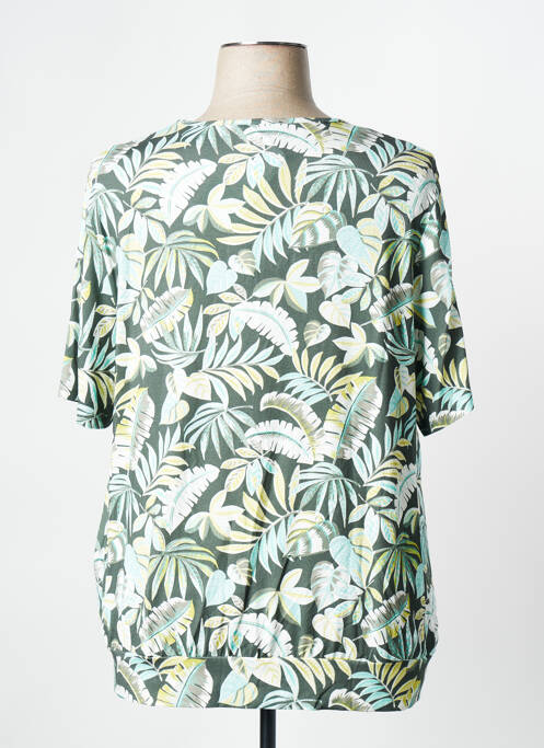 T-shirt vert FRANK WALDER pour femme