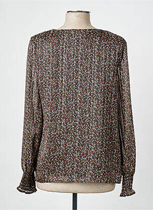 Blouse manches longues manches longues noir SIGNE NATURE femme