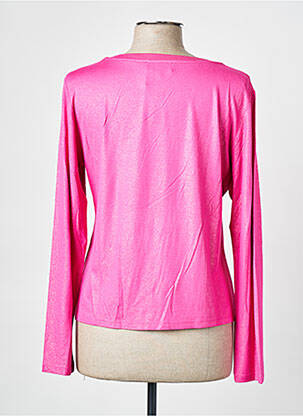 T-shirt manches longues manches longues rose EVA KAYAN femme