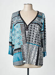 T-shirt bleu CHRISTINE LAURE pour femme seconde vue