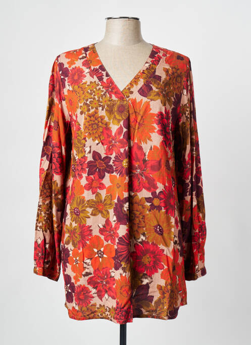 Blouse orange AGATHE & LOUISE pour femme