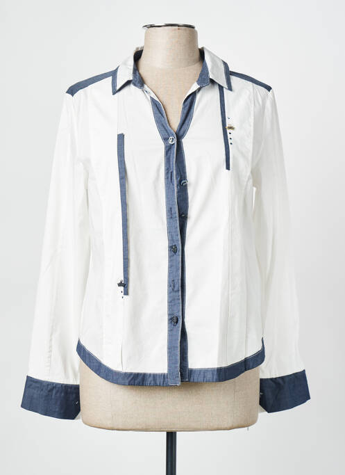 Chemisier blanc ELISA CAVALETTI pour femme