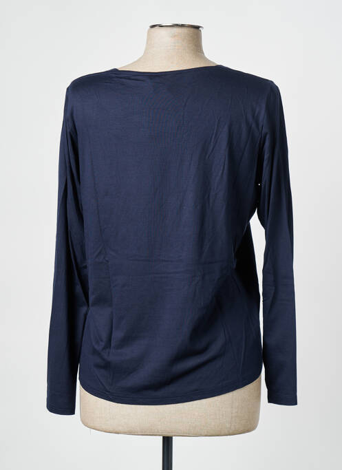 T-shirt bleu FRANK WALDER pour femme