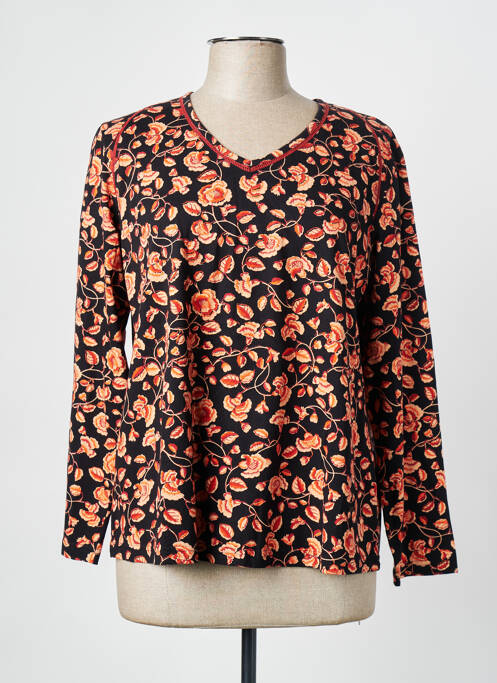 T-shirt noir AGATHE & LOUISE pour femme