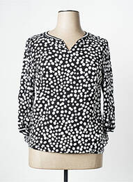 Blouse manches 3/4 manches 3/4 noir RABE femme