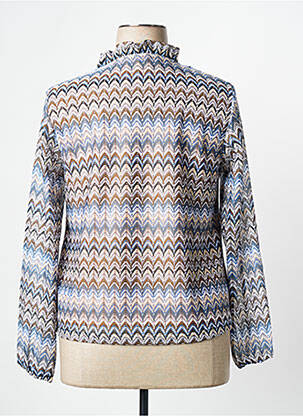Blouse légère et transparente manches longues beige CREAM femme