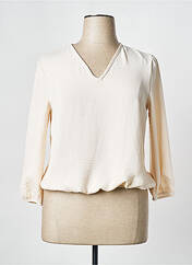 Blouse beige SIGNE NATURE pour femme seconde vue