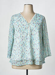 Blouse bleu CHRISTINE LAURE pour femme seconde vue