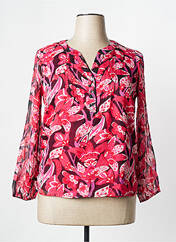 Blouse rouge CHRISTINE LAURE pour femme seconde vue