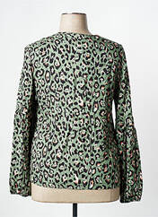 Blouse vert SIGNE NATURE pour femme seconde vue