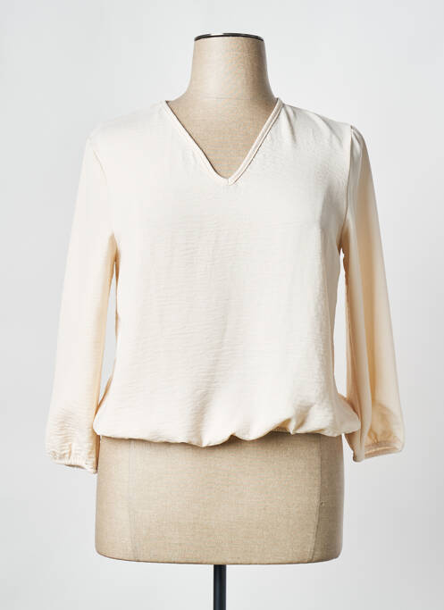 Blouse beige SIGNE NATURE pour femme