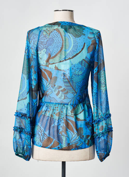 Blouse bleu EVA KAYAN pour femme