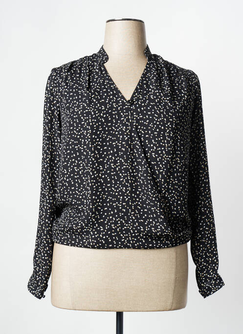 Blouse noir MISS TIC pour femme
