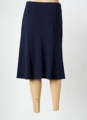 Jupe mi-longue bleu FRANCE RIVOIRE pour femme seconde vue