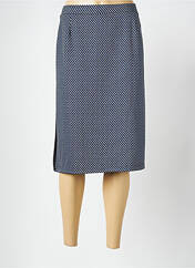 Jupe mi-longue bleu FRANCE RIVOIRE pour femme seconde vue