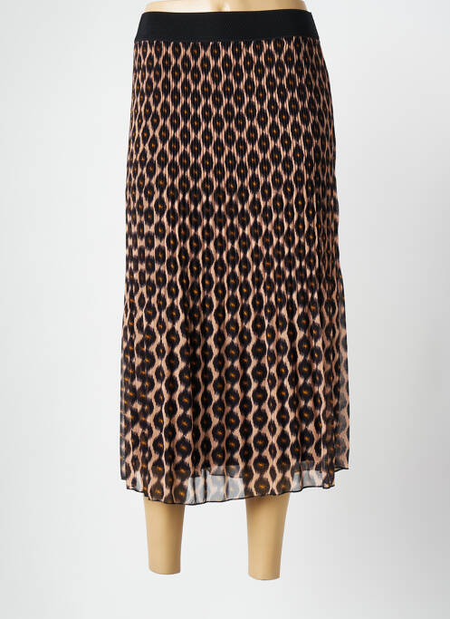 Jupe longue beige SIGNE NATURE pour femme