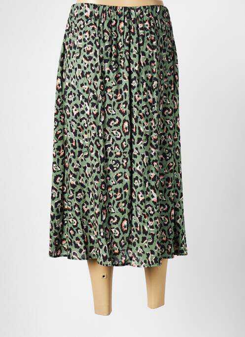 Jupe longue vert SIGNE NATURE pour femme