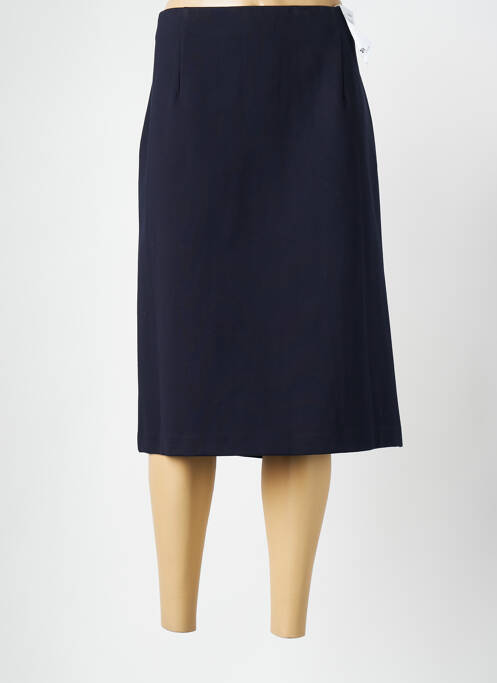 Jupe mi-longue bleu EAST DRIVE pour femme
